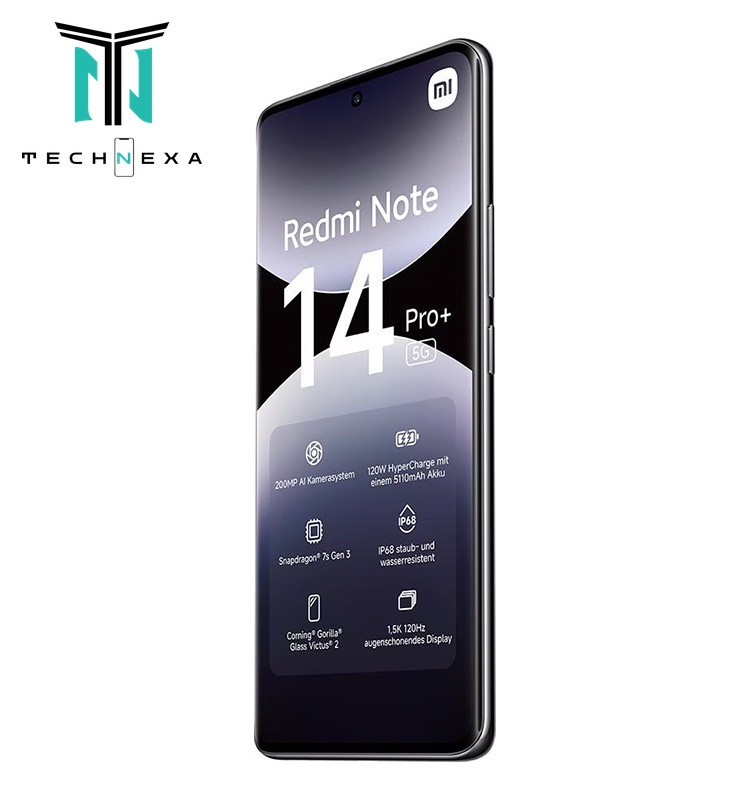 گوشی موبایل شیائومی مدل Redmi Note 14 Pro Plus 5G ظرفیت 512 گیگابایت رم 16 گیگابایت پک چین | ریجسترشده