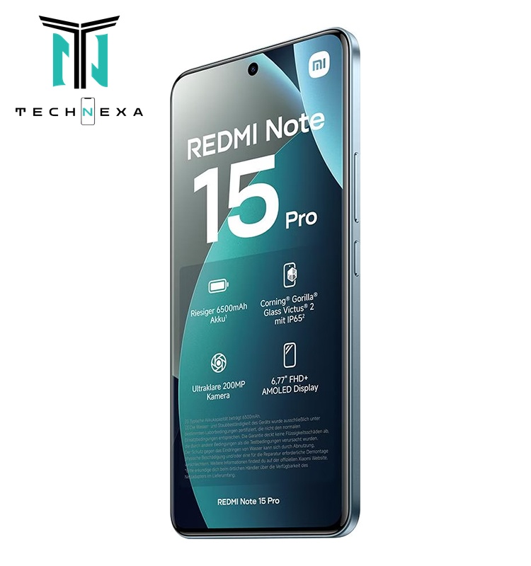 گوشی موبایل شیائومی مدل Redmi Note 15 Pro دو سیمکارت 4G با ظرفیت 256 گیگابایت و 8 گیگابایت رم | ریجسترشده
