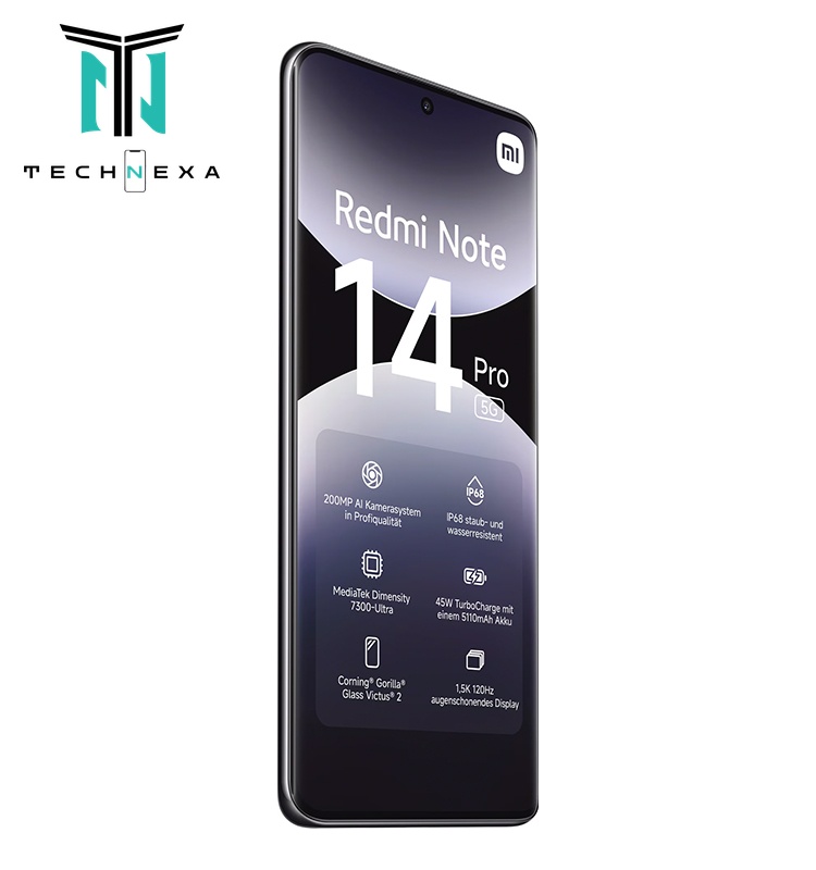 گوشی موبایل شیائومی مدل Redmi Note 14 Pro 5G ظرفیت 256 گیگابایت رم 12 گیگابایت | ریجسترشده