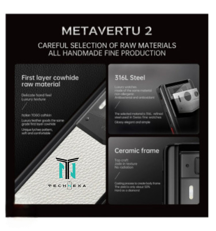گوشی موبایل ورتو مدل Metavertu Max ظرفیت 1 ترابایت رم 12 گیگابایت