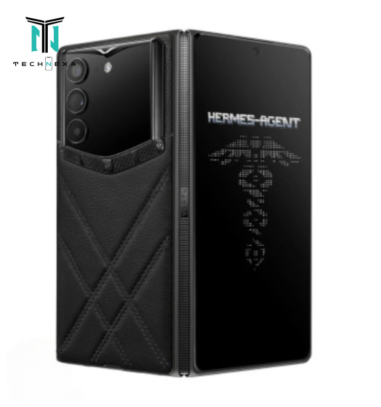 گوشی موبایل تاشو ورتو مدل AlphaFold Stitched Calfskin ظرفیت 1 ترابایت رم 16 گیگابایت