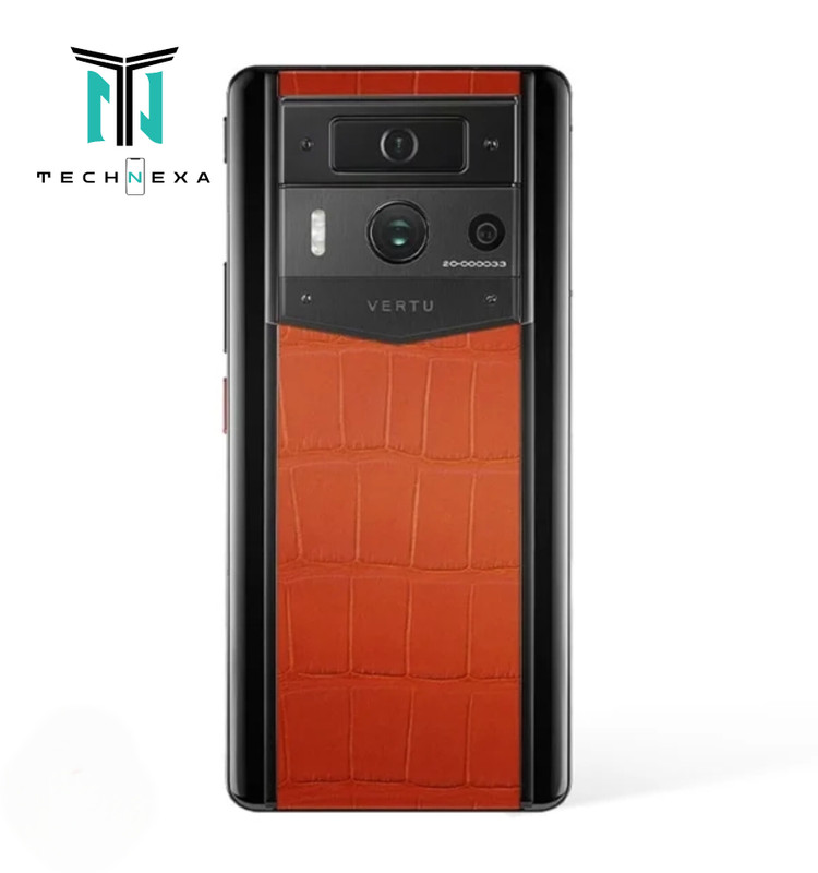 گوشی موبایل ورتو Metavertu Max Alligator Black Ceramic Frame Black Plate ظرفیت 1 ترابایت رم 12 گیگابایت