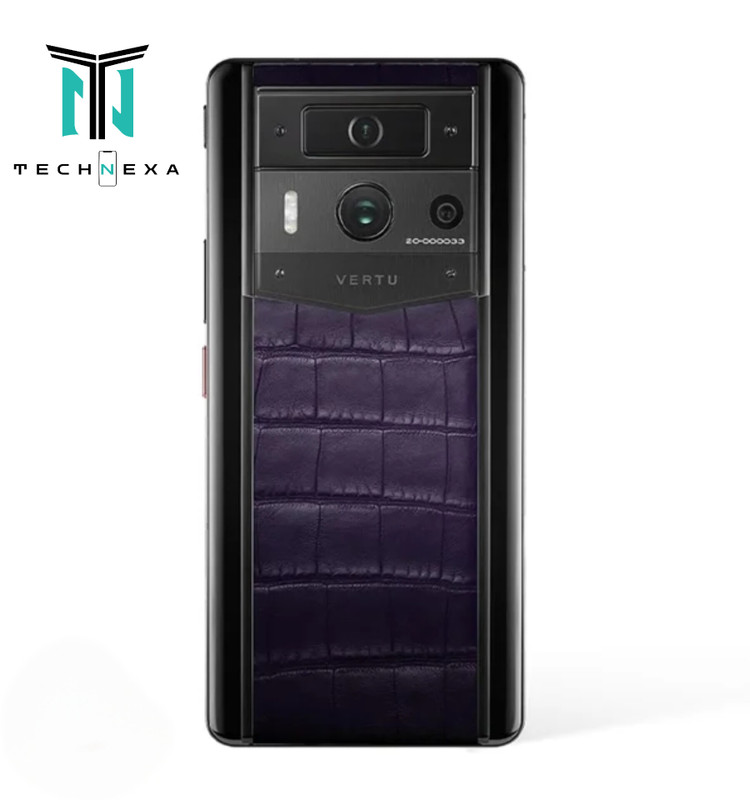 گوشی موبایل ورتو Metavertu Max Alligator Black Ceramic Frame Black Plate ظرفیت 1 ترابایت رم 12 گیگابایت