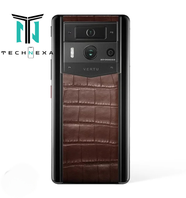 گوشی موبایل ورتو Metavertu Max Alligator Black Ceramic Frame Black Plate ظرفیت 1 ترابایت رم 12 گیگابایت