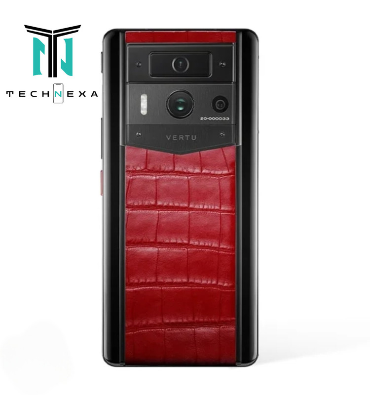 گوشی موبایل ورتو Metavertu Max Alligator Black Ceramic Frame Black Plate ظرفیت 1 ترابایت رم 12 گیگابایت
