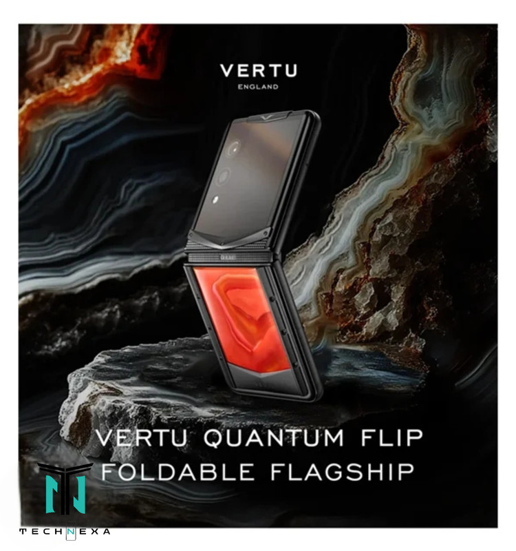 گوشی موبایل تاشو ورتو مدل Quantum Flip Agate ظرفیت 1 ترابایت رم 16 گیگابایت