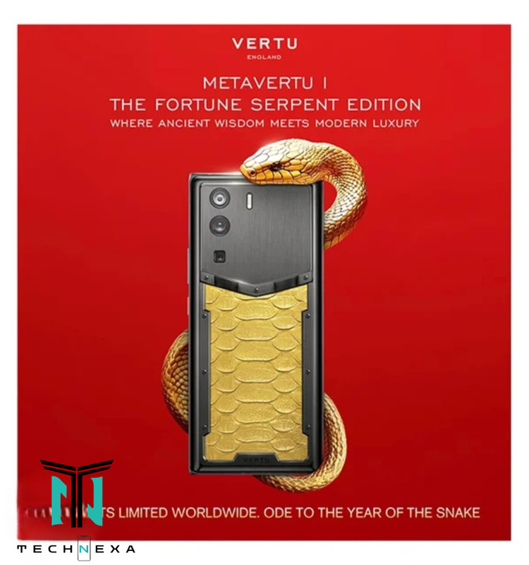 گوشی ورتو مدل Metavertu Curve Fortune Serpent Edition ظرفیت 1 ترابایت رم 18 گیگابایت