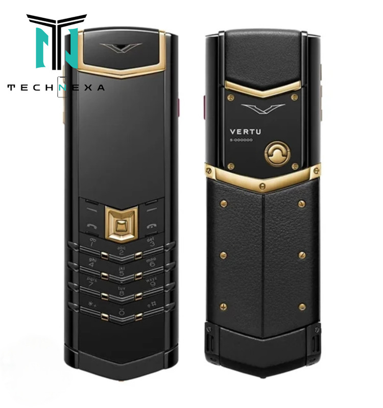 گوشی ورتو مدل Signature S+ Black Gold Calfskin ظرفیت 256 گیگابایت رم 8 گیگابایت