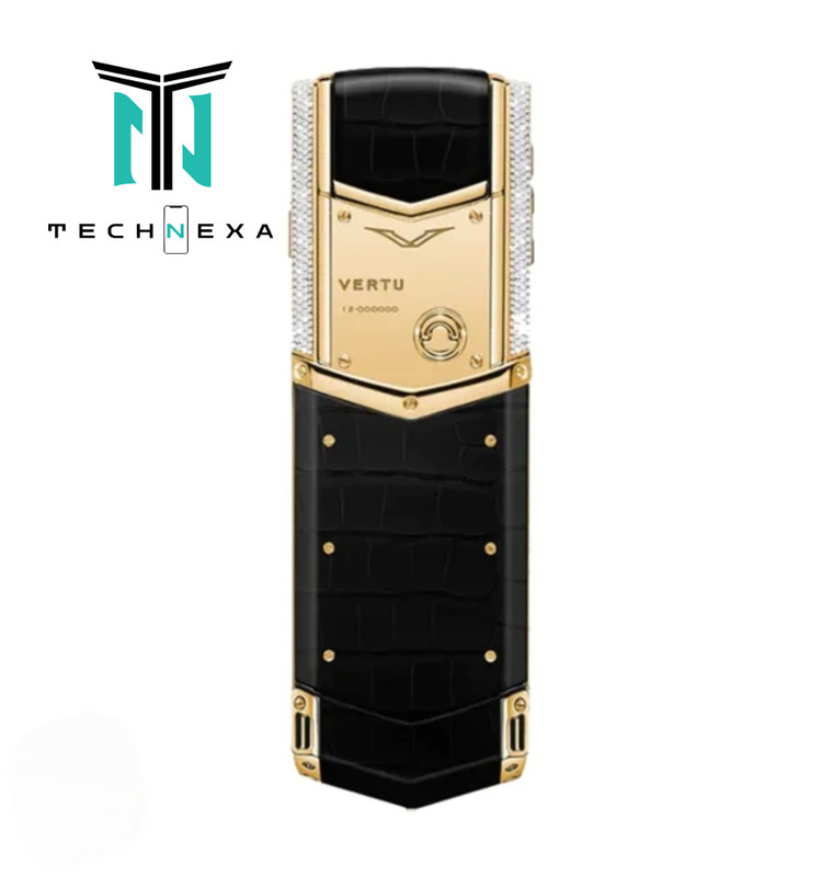 گوشی ورتو مدل Signature V Full Gold & Diamond Alligator Skin ظرفیت 16 گیگابایت رم 2 گیگابایت