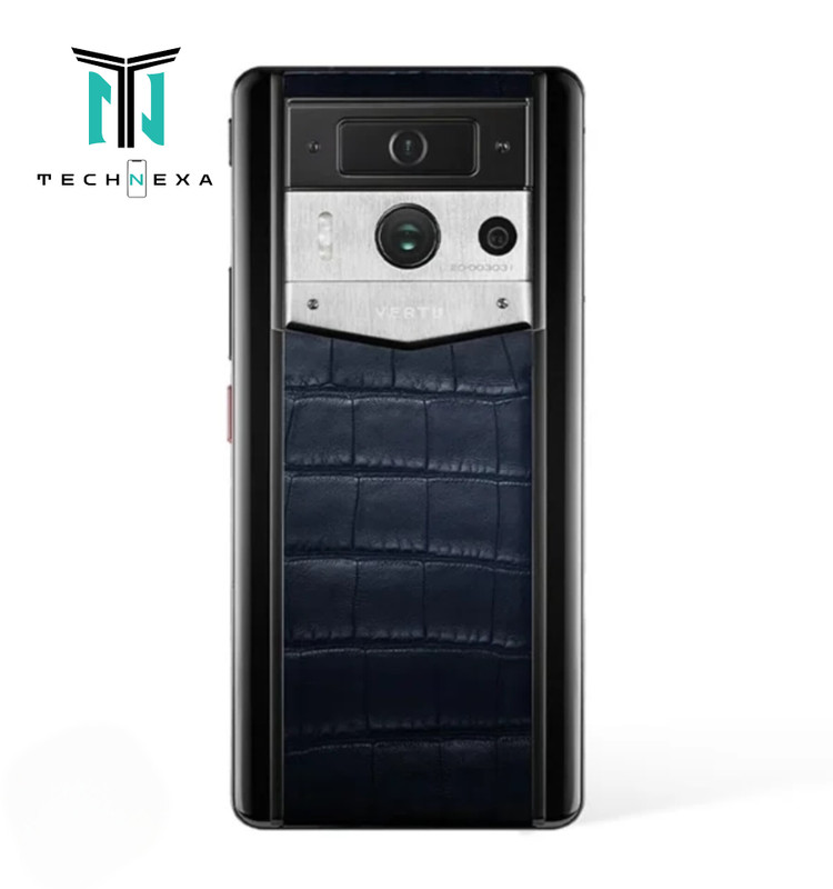 گوشی موبایل ورتو Metavertu Max Alligator Black Ceramic Frame Silver Plate ظرفیت 512 گیگابایت رم 12 گیگابایت