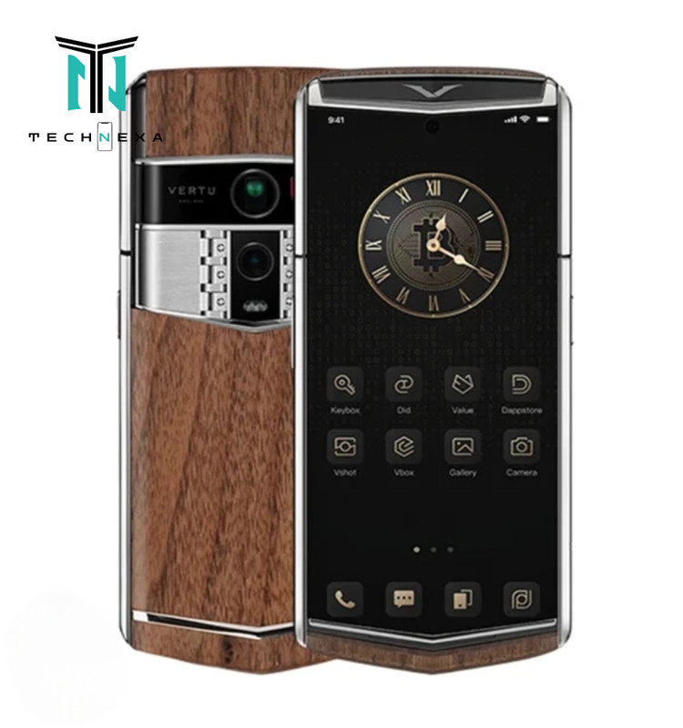 گوشی موبایل ورتو مدل Agent Q Solid Walnut ظرفیت 1 ترابایت رم 16 گیگابایت