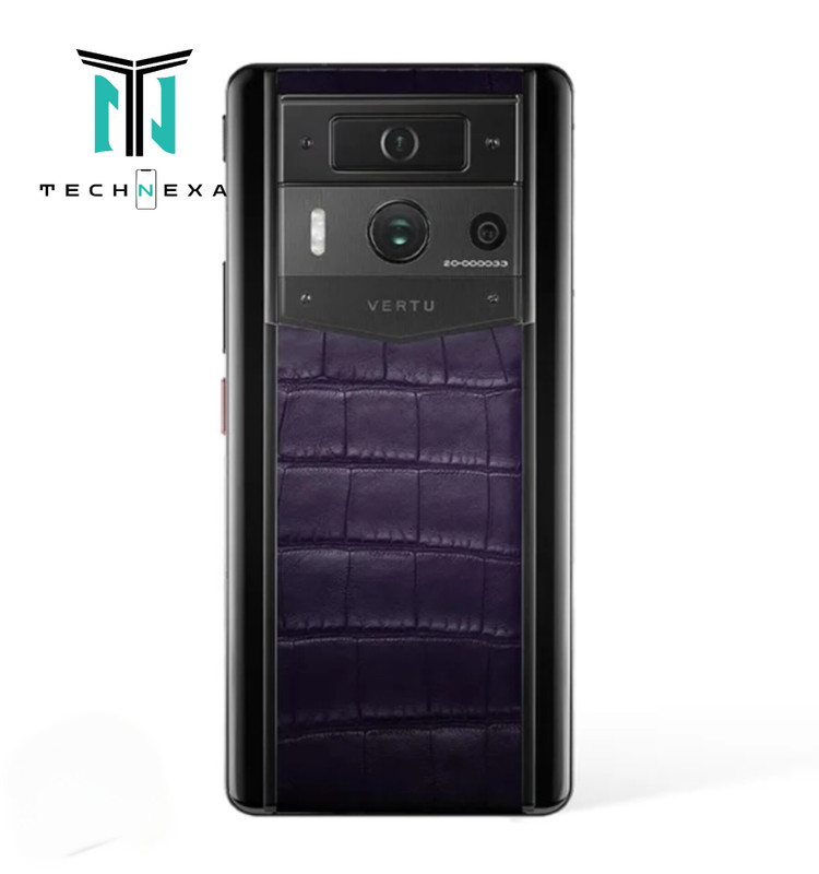 گوشی موبایل ورتو Metavertu Max Alligator Black Ceramic Frame Black Plate ظرفیت 1 ترابایت رم 12 گیگابایت