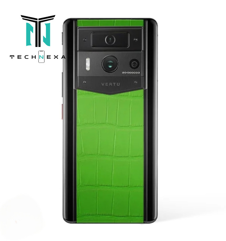 گوشی موبایل ورتو Metavertu Max Alligator Black Ceramic Frame Black Plate ظرفیت 1 ترابایت رم 12 گیگابایت