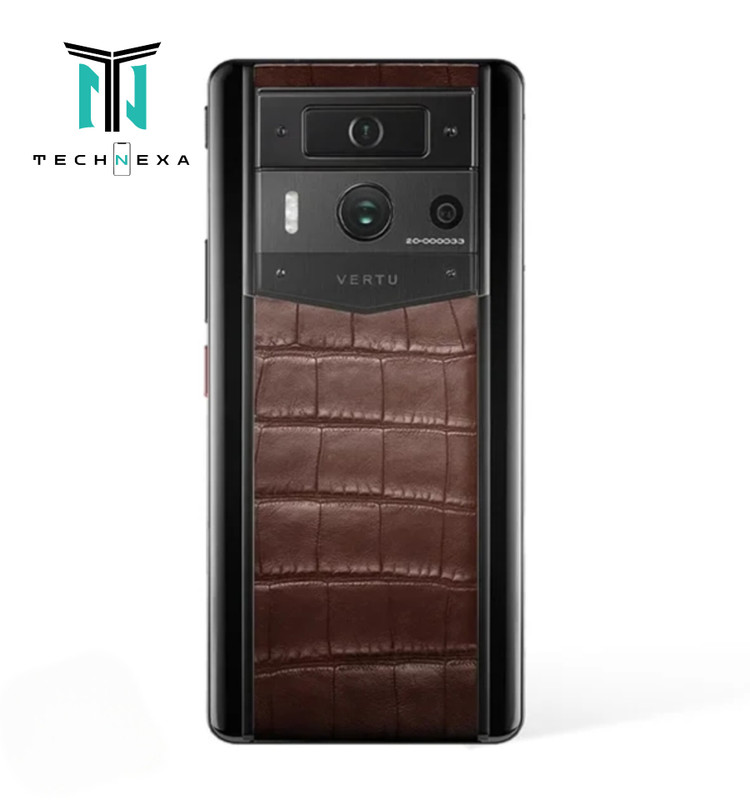 گوشی موبایل ورتو Metavertu Max Alligator Black Ceramic Frame Black Plate ظرفیت 1 ترابایت رم 12 گیگابایت