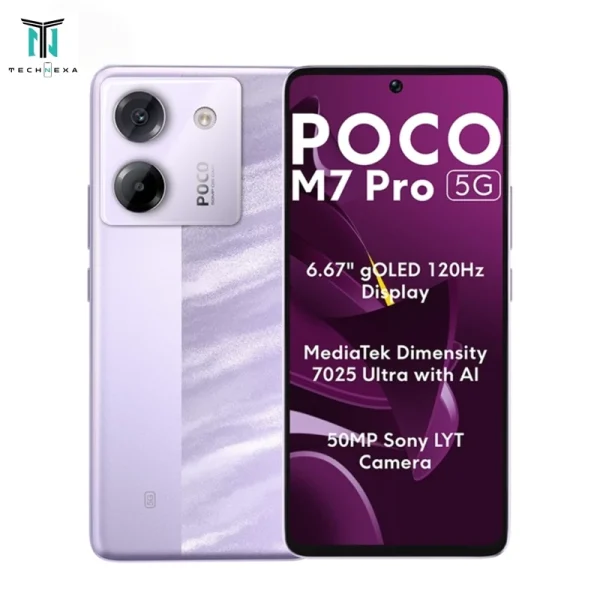 گوشی موبایل پوکو مدل M7 pro 5G ظرفیت 256 گیگابایت رم 8 گیگابایت